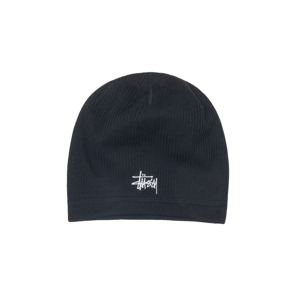 Buy Stussy Skullcap Waffle 'Black' - 1321228 BLAC | GOAT