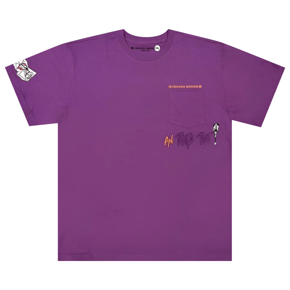 Buy Chrome Hearts x Matty Boy I Want More T-Shirt 'Purple' - 01383