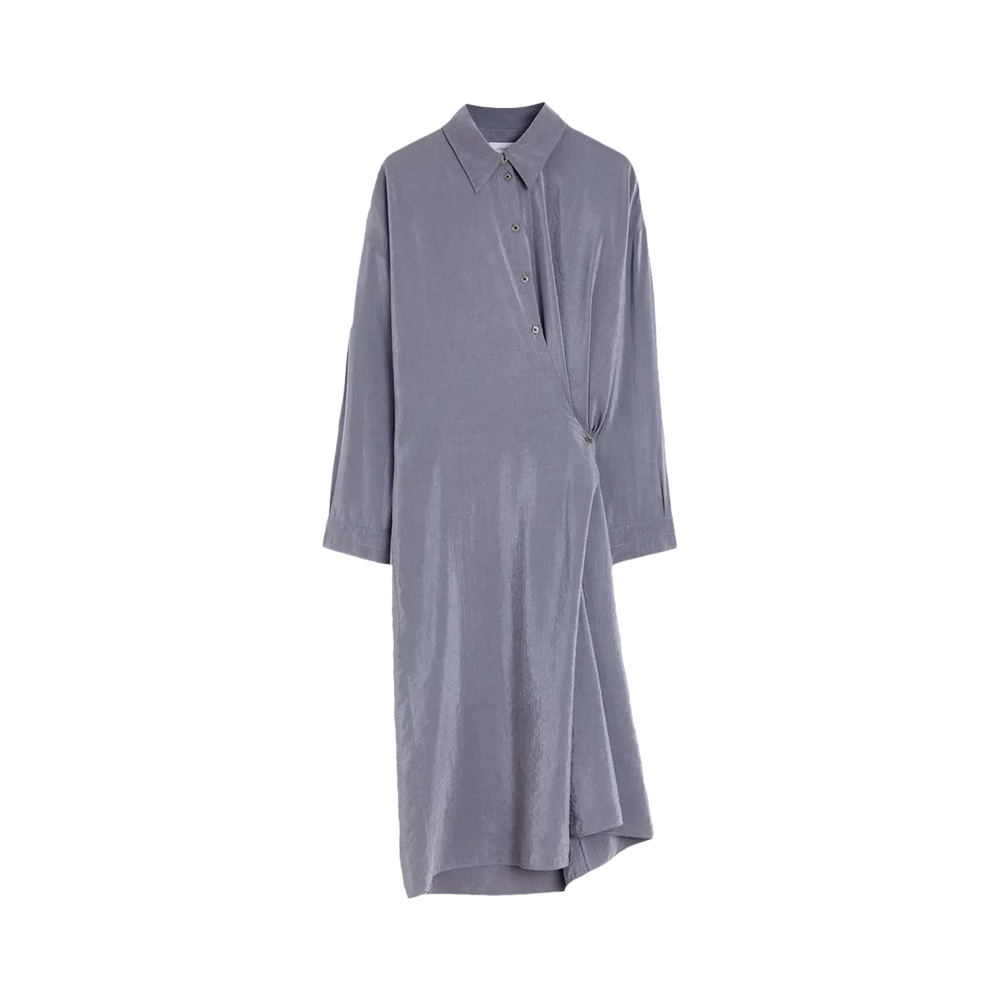 ワンピース LEMAIRE Woman Dress Coffee DR1092LF1308 BR507 LEMAIRE - Women Straight Collar Twisted Dress – Atelier New York