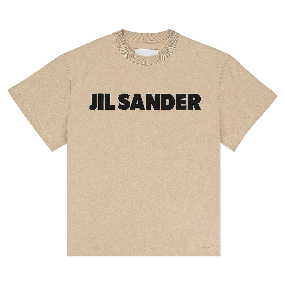 Buy Jil Sander Logo T-Shirt 'Dark Sand' - J02GC0001 J20215