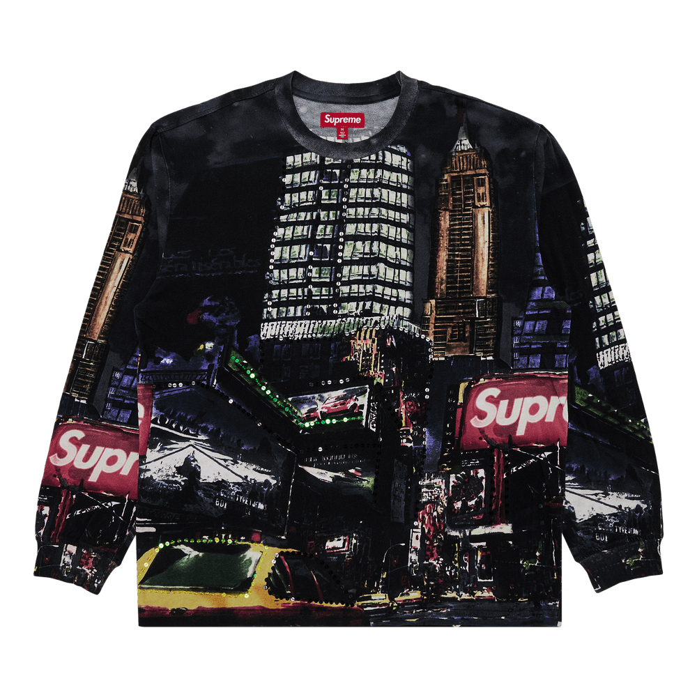Buy Supreme Skyline Sequin Long-Sleeve Top 'Night