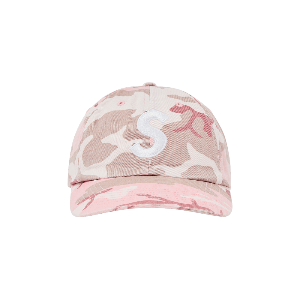 supreme pink camo 6panel 未使用 Buy Supreme Pigment Coated S Logo 6 Panel 'Pink Camo