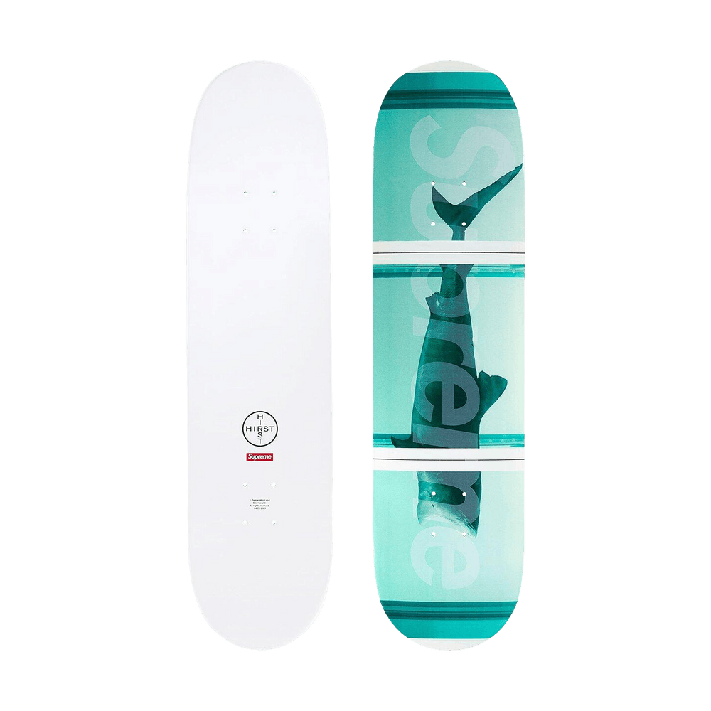 Buy Supreme x Damien Hirst Shark Skateboard 'Multicolor