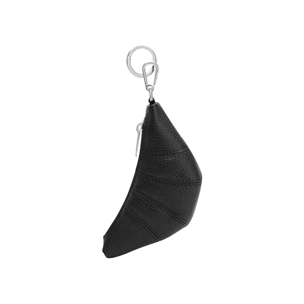 LEMAIRE 男女兼用 キーホルダー SL0082 LL0018 999 Buy Lemaire Mini Croissant Keyring 'Black' - SL0082 LL0018
