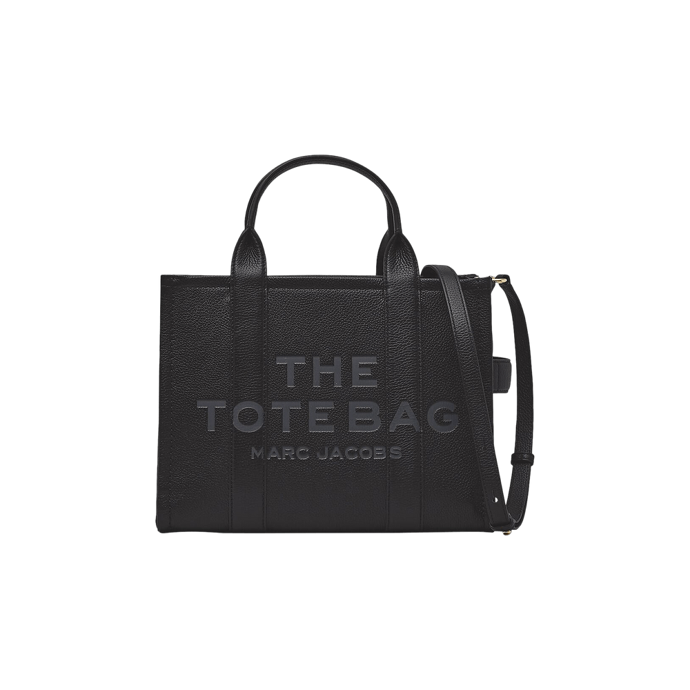 Buy Marc Jacobs The Medium Leather Tote Bag 'Black' - H004L01PF21