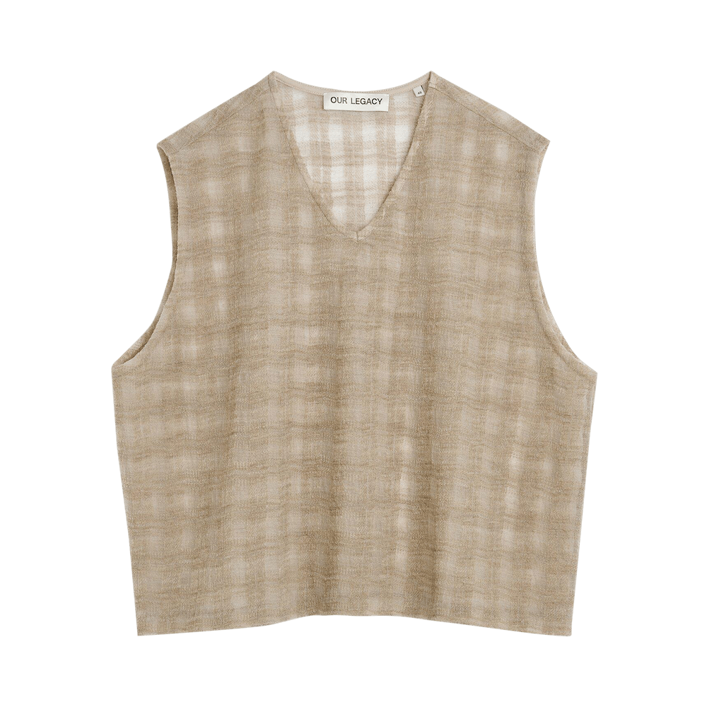 Buy Our Legacy Double Lock Vest 'Grey' - M2236DG | GOAT UK