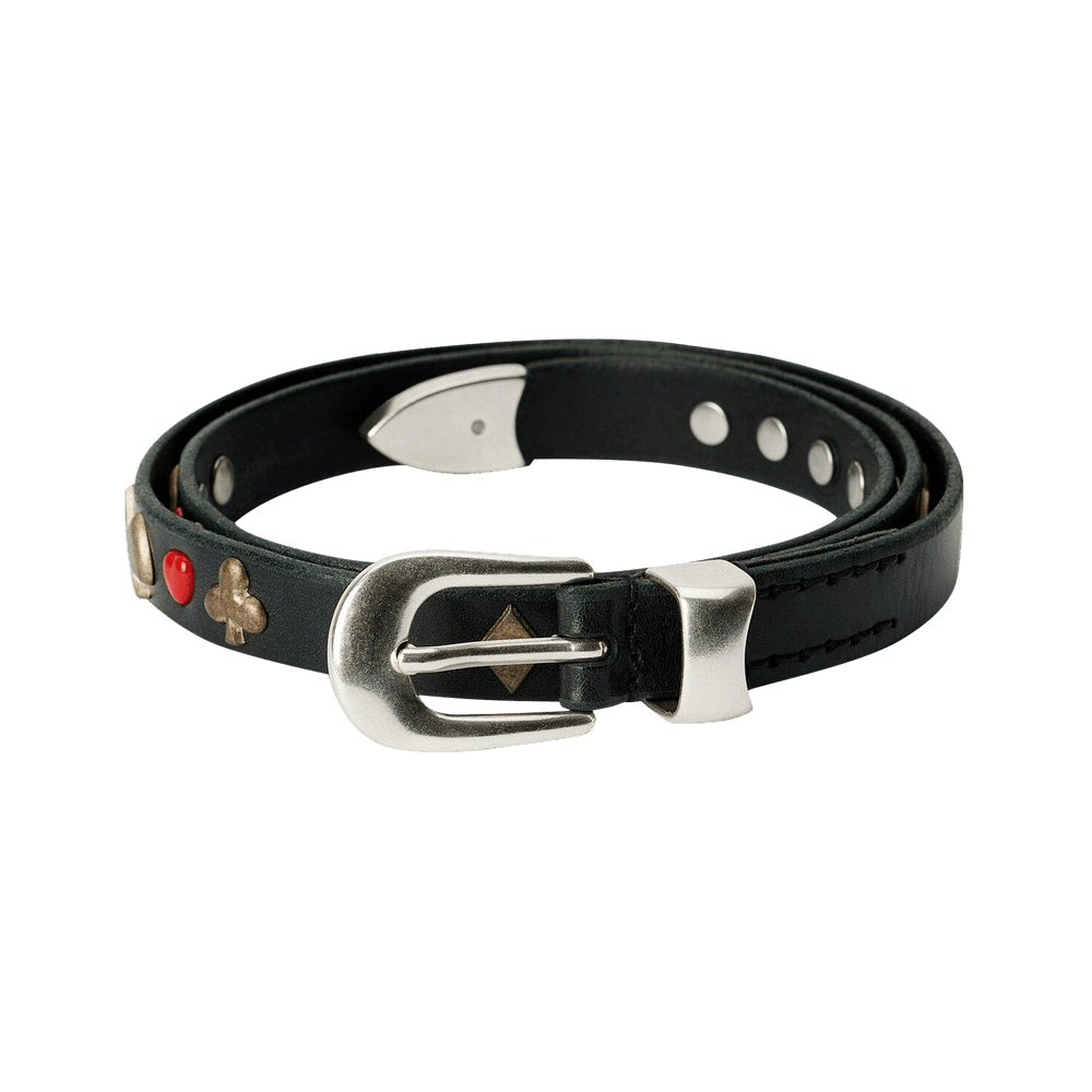 Buy Our Legacy Card Deck Belt 'Black' - A22482BB | GOAT