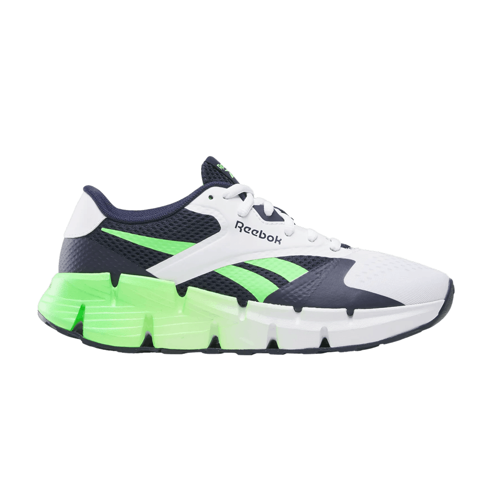 Buy Reebok Zig Dynamica 5 Big Kid 'Vector Navy Solar Lime