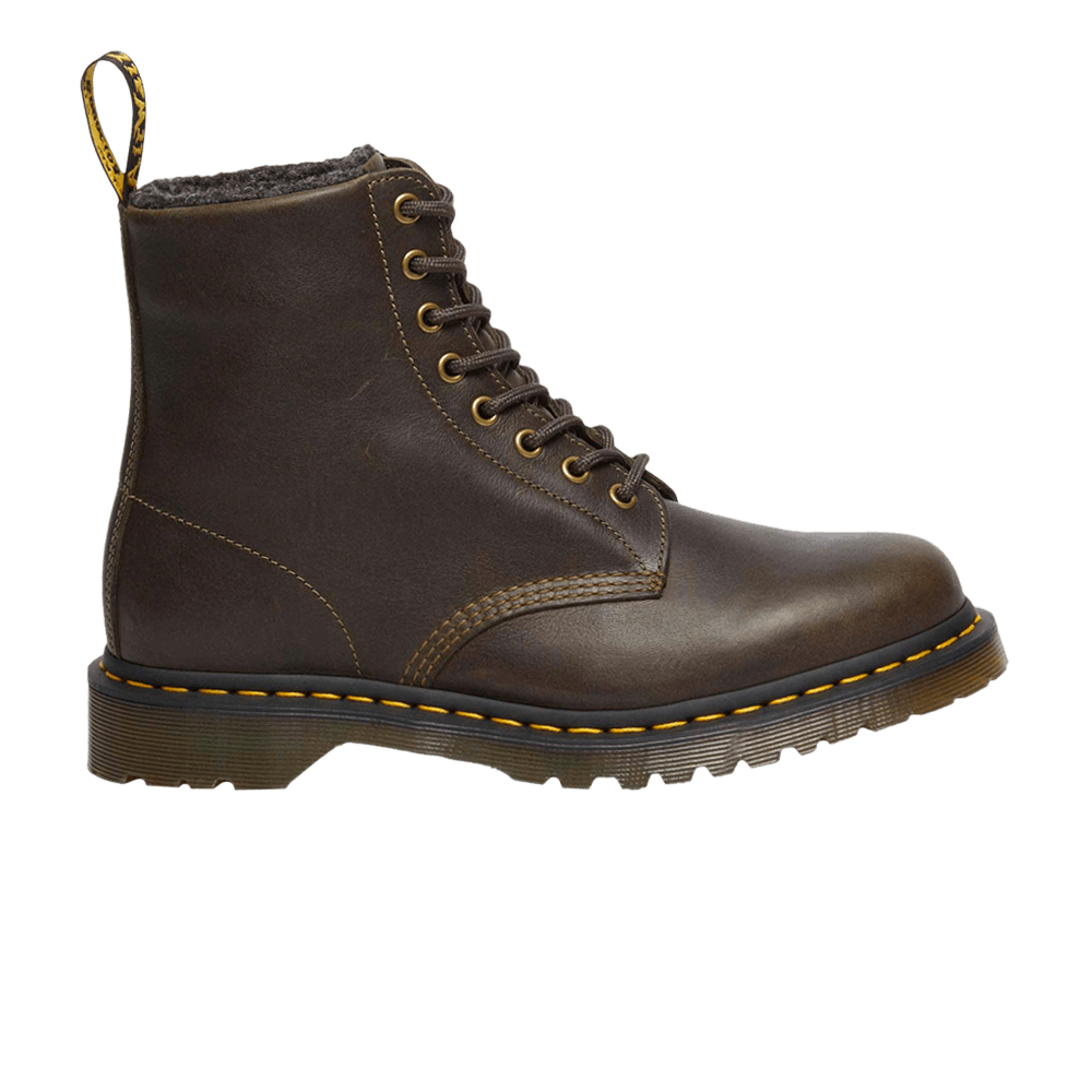 Buy Dr. Martens 1460 Faux Fur Lined Grizzly Leather Lace Up Boot