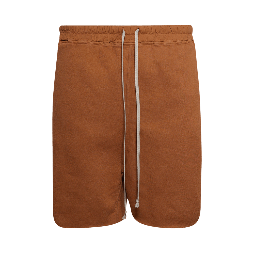 Rick Owens Drkshdw Long Boxers Butt Zip Shorts Orange Price in