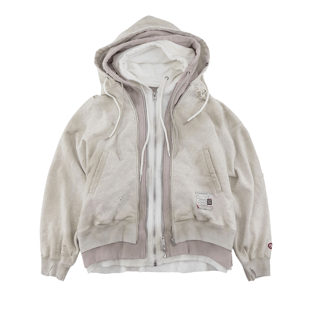 Buy Maison Mihara Yasuhiro Triple Layered Parka 'White