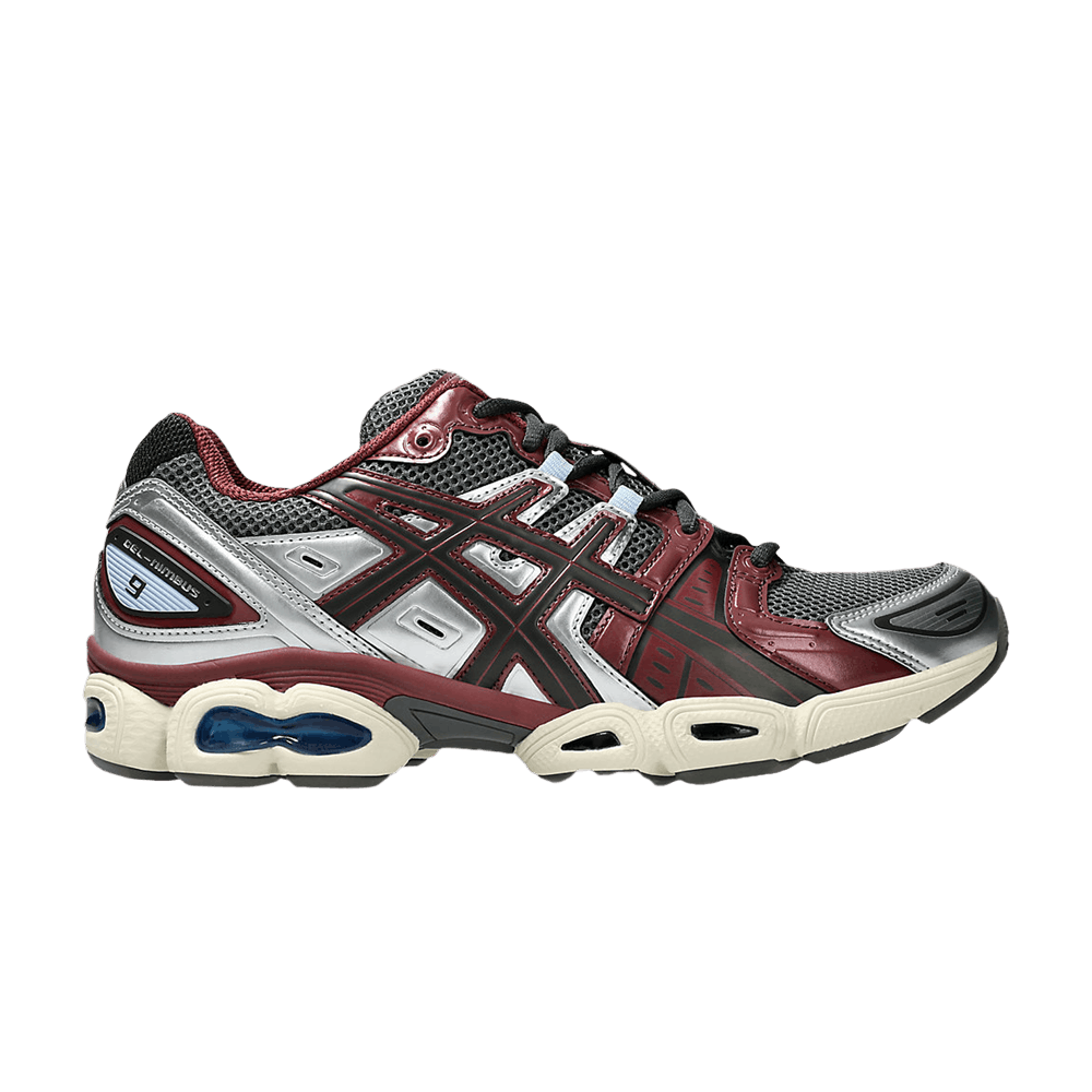 Asics Gel Nimbus 9 Truffle Grey Dark Cherry