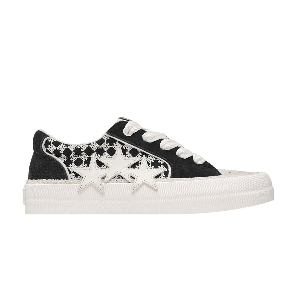 【AMIRI】メンズ SUNSET SKATE LOW スニーカー AMFOSR1045-074 SUNSET SKATE LOW - Birch Black | AMIRI