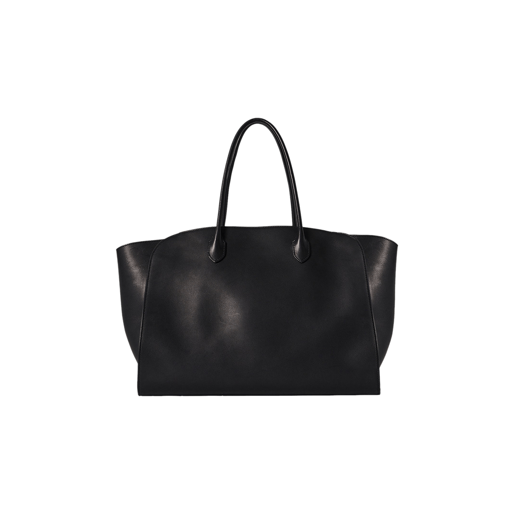 トートバッグ The Row MARLO TOTE BAG Marlo Large leather tote bag in black - The Row | Mytheresa