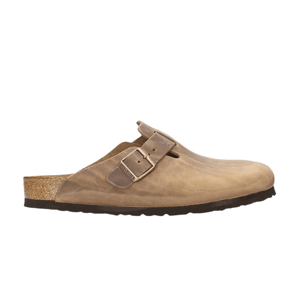 Birkenstock Boston Oiled Leather Tobacco