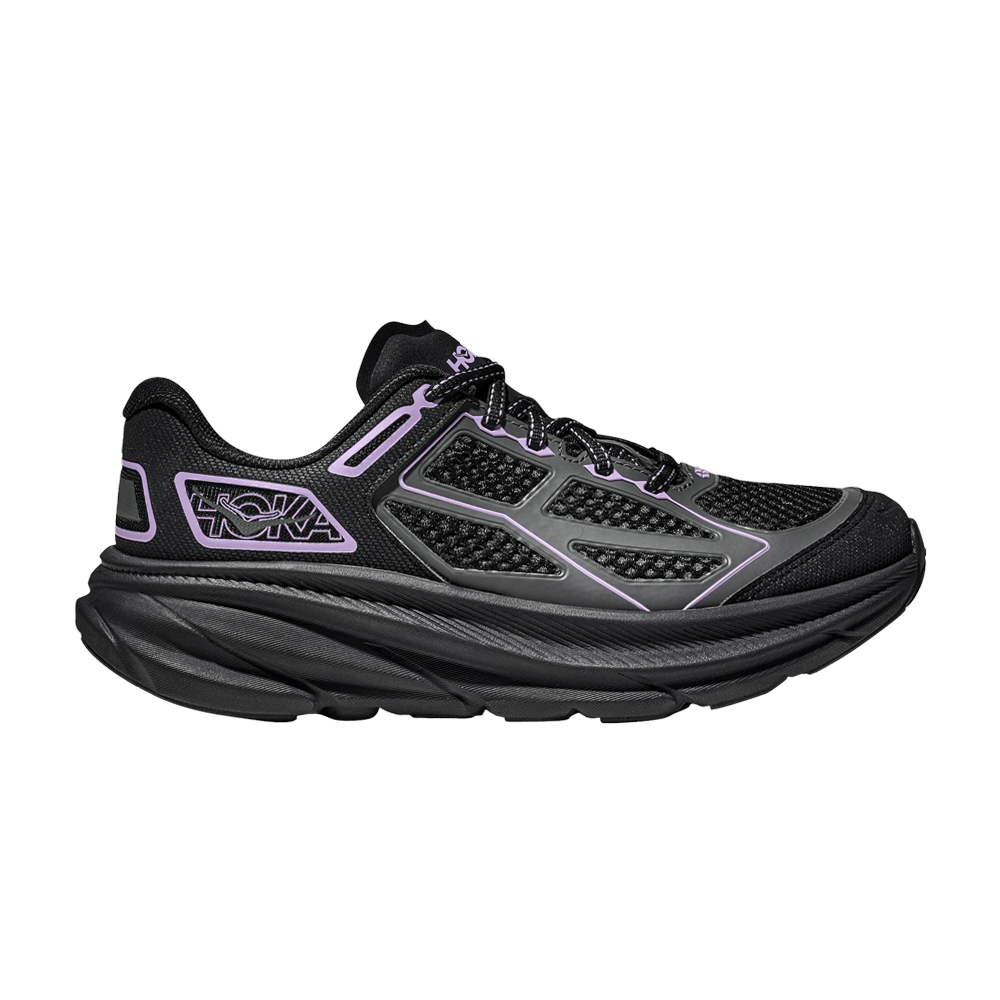 Hoka Clifton One9 Black Aster Flower