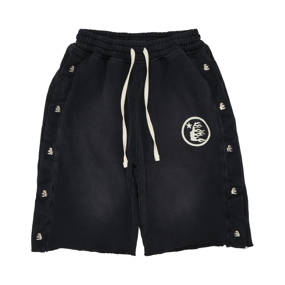 Buy Hellstar Snap Shorts 'Black' - 9357 100000202SS BLAC | GOAT