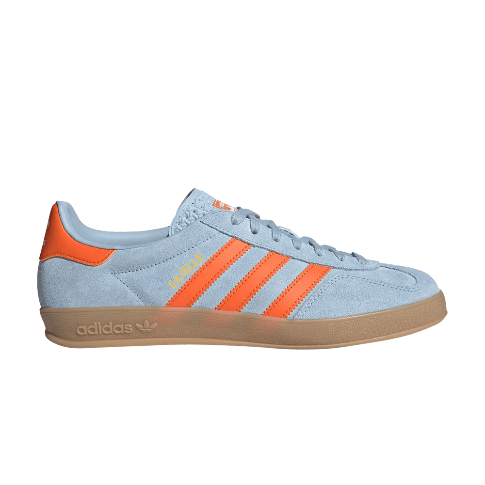 Buy Adidas Gazelle Indoor 'Wonder Blue Orange' - JH5405 | GOAT