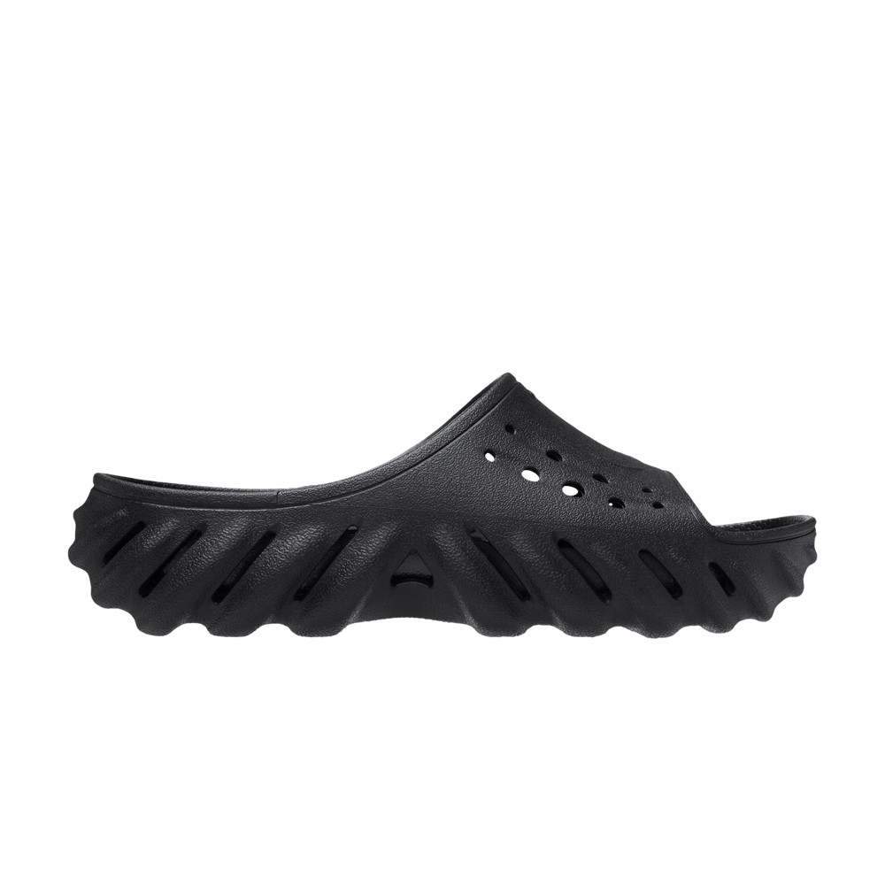 Buy Crocs Echo Slide 'Black' - 208170 001 | GOAT