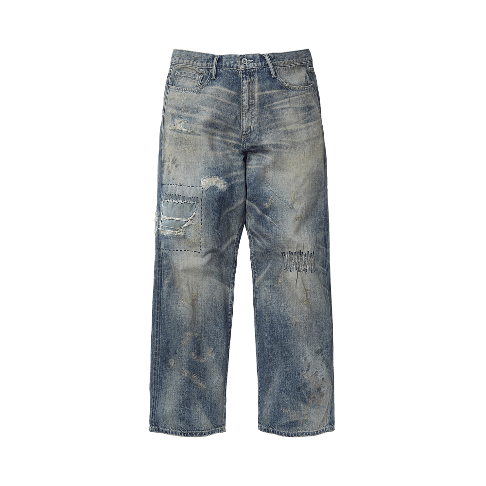 【新品】25AW NEIGHBORHOOD DENIM BALL Buy Neighborhood Savage Denim DP Wide Pants 'Indigo' - 251XBNH
