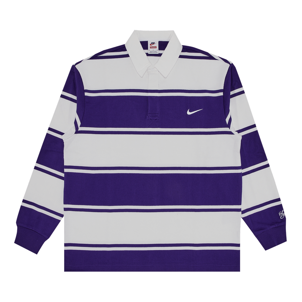 Buy Supreme x Nike Stripe Rugby 'Red' - SS25KN1 RED | GOAT