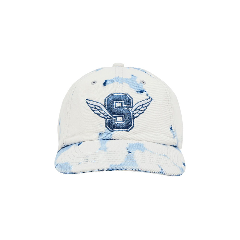 Buy Supreme Wings Logo 6-Panel 'Bleached Denim' - SS25H19