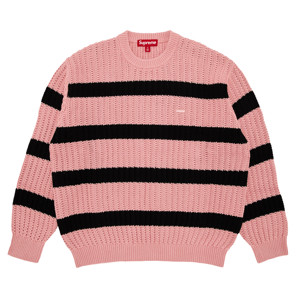 【中古】Supreme 14ss Pink Pauther Sweater サイズM ブラック シュプリーム[19][240019511548] 1589391_00.png.png
