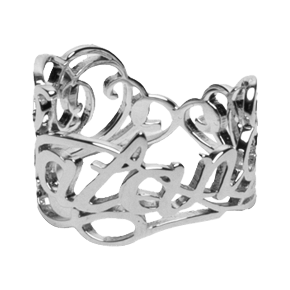 Buy Undercover Balance Cutout Ring 'Silver' - UC1D4R02 SILV | GOAT