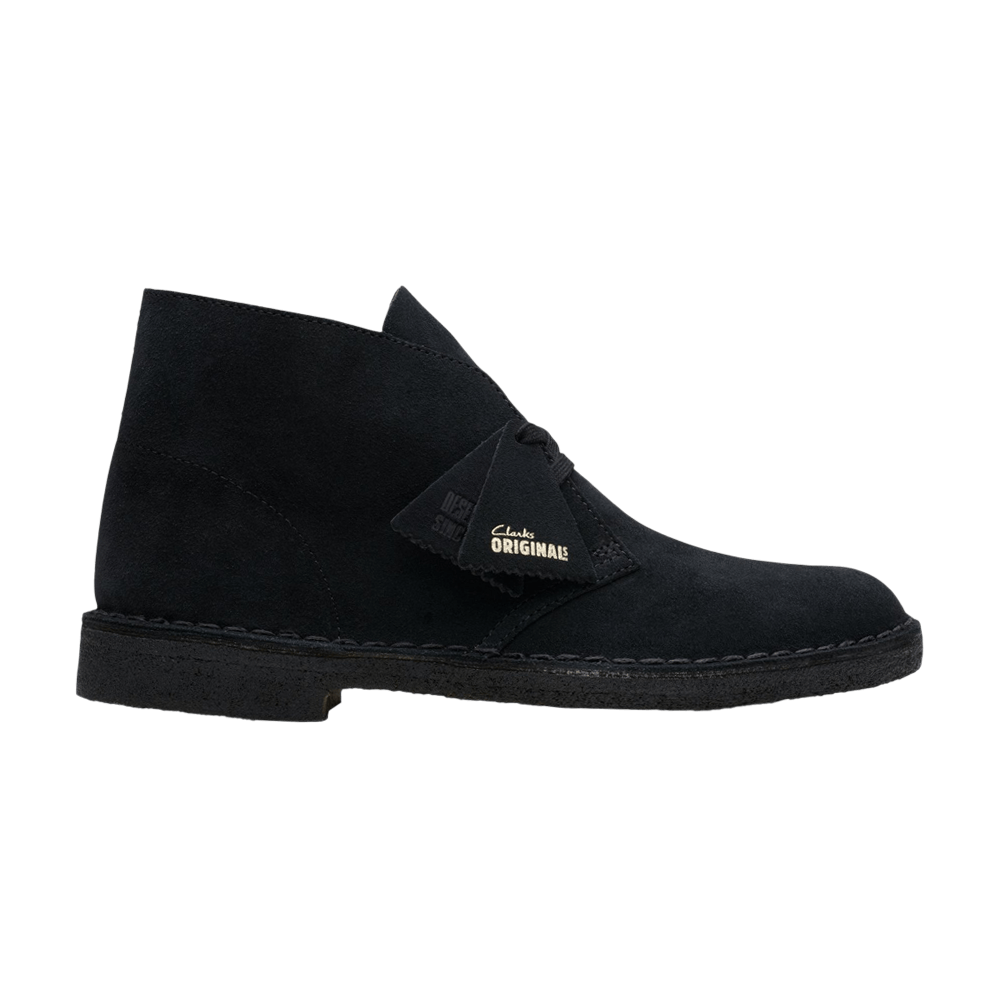 Clarks Desert Boot 'black Suede'