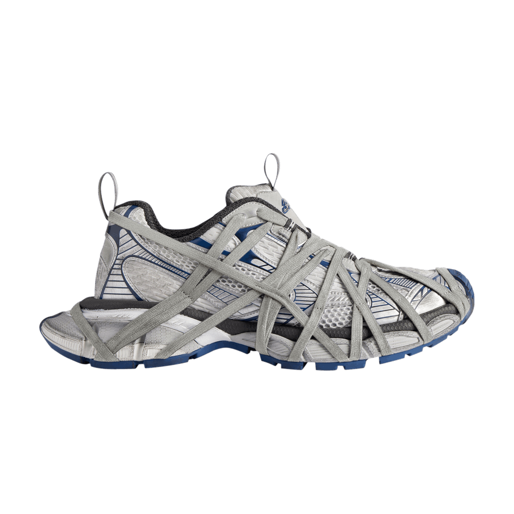 Balenciaga 3XL Extreme Lace Sneaker Worn-Out - White Grey Navy