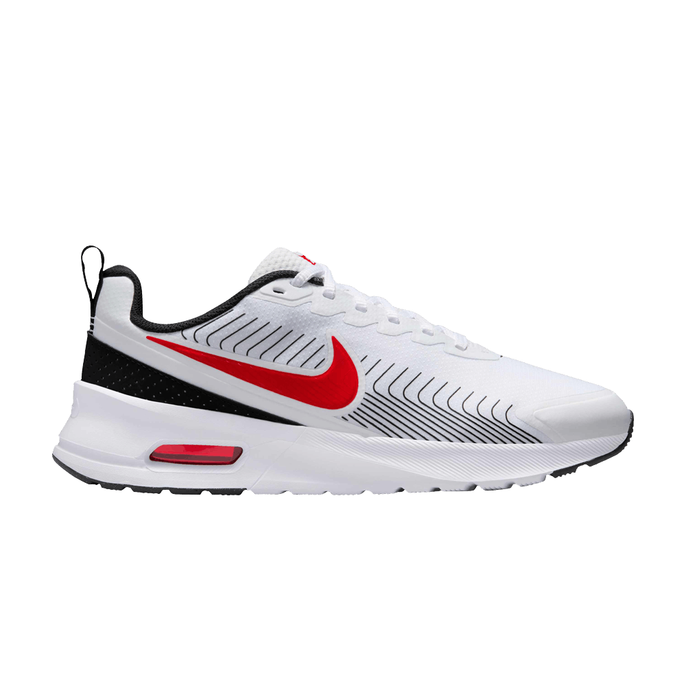 Buy Air Max Nuaxis 'White Black University Red' - FD4329 104