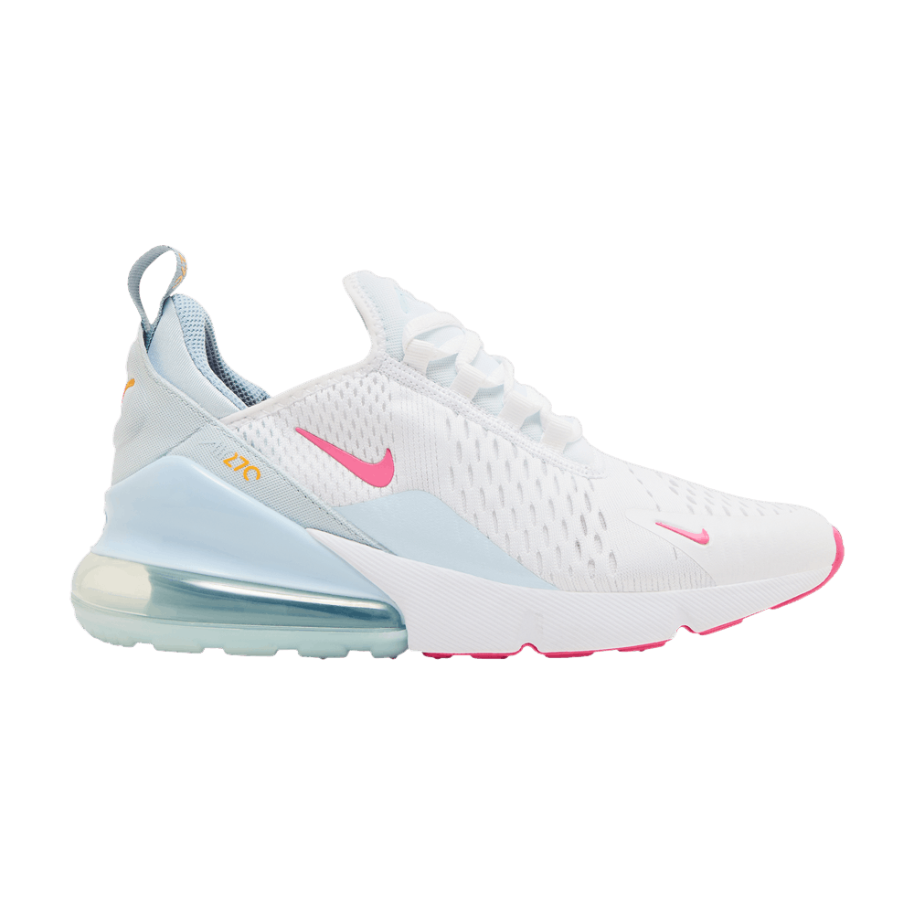 nike air max 270 white pink