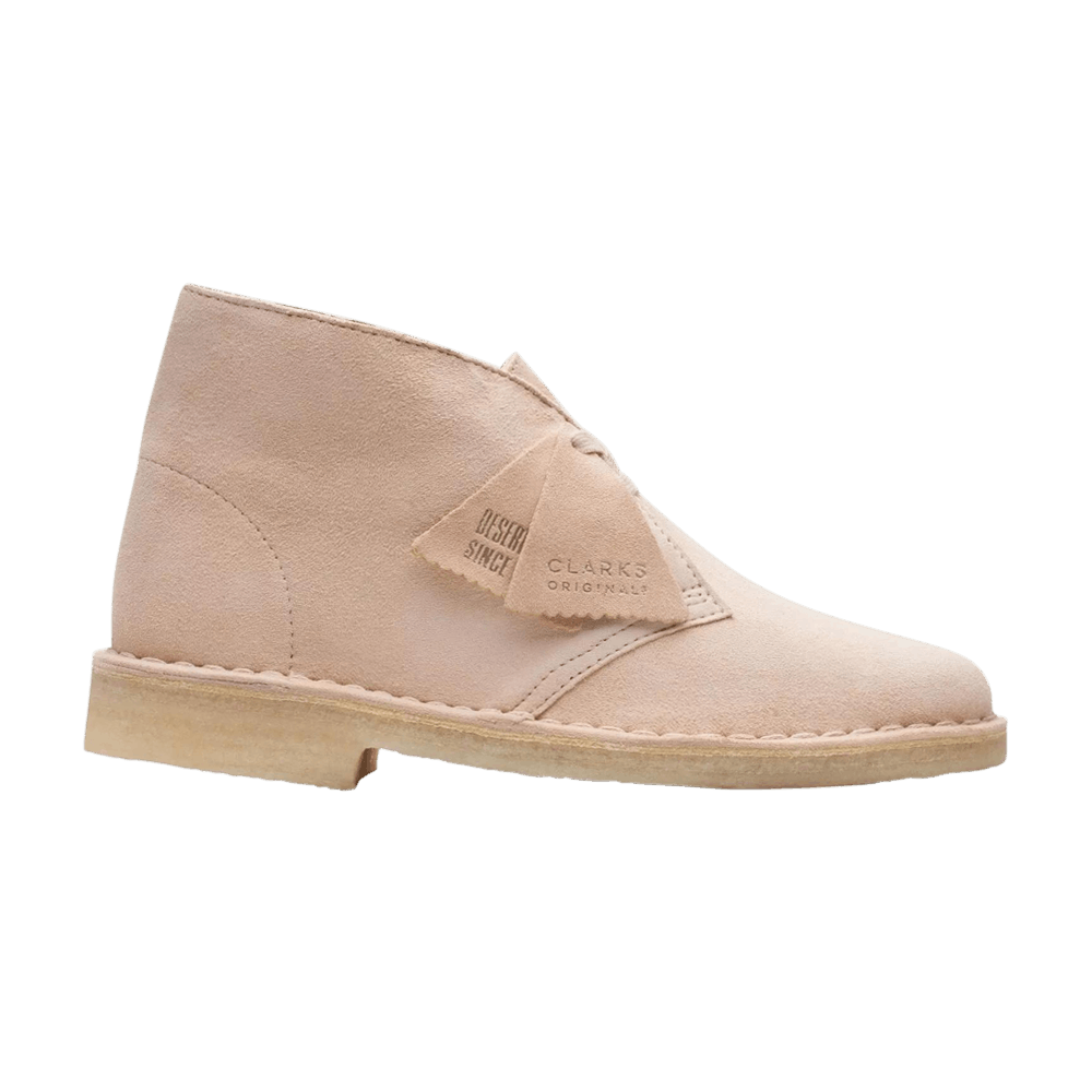 Clarks Wmns Desert Boot 'natural Beige Suede'