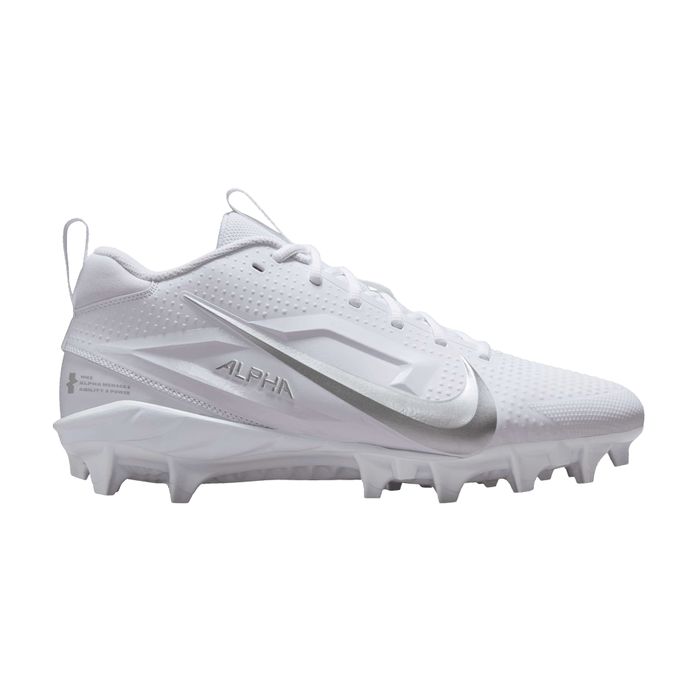 Buy Nike Alpha Menace 4 Varsity 'White Metallic Silver' - FN0027