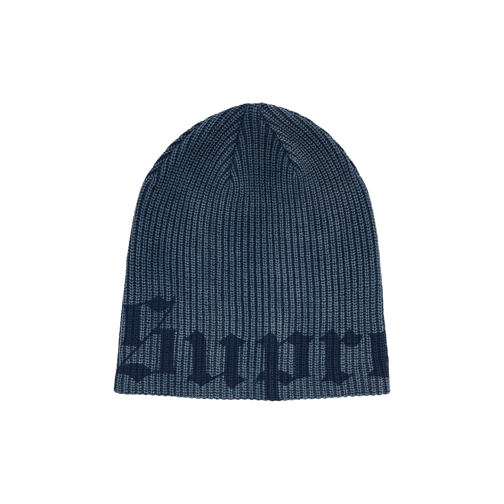 Buy Supreme Old English Printed Beanie 'Slate' - SS25BN13