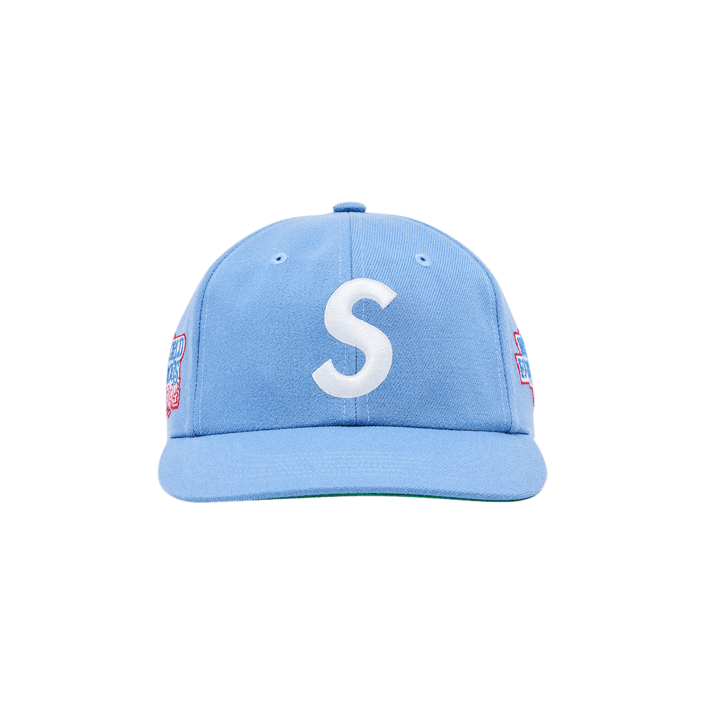 Buy Supreme World Famous S Logo 6-Panel 'Light Blue