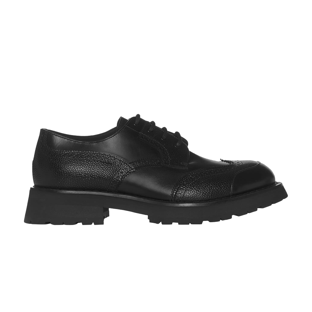 Buy Alexander McQueen Punk Worker Derby 'Black' - 727825