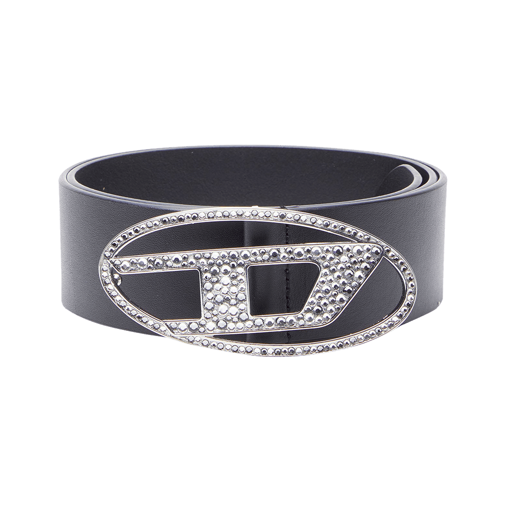Buy Diesel Oval D Logo B-1Dr 50 Strass Belt 'Black