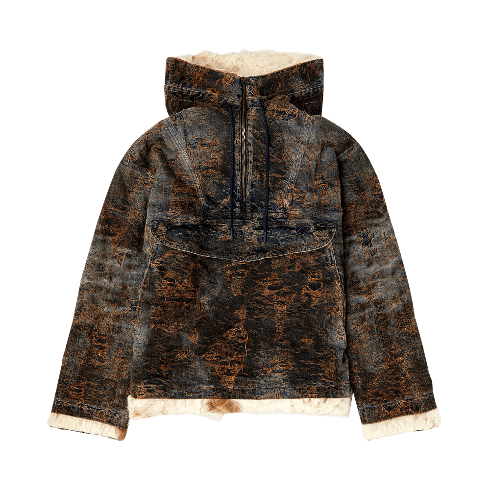 corn 　DIESEL アノラックプルオーバー 青 corn DIESEL アノラックプルオーバー 青 corn DIESEL アノラック