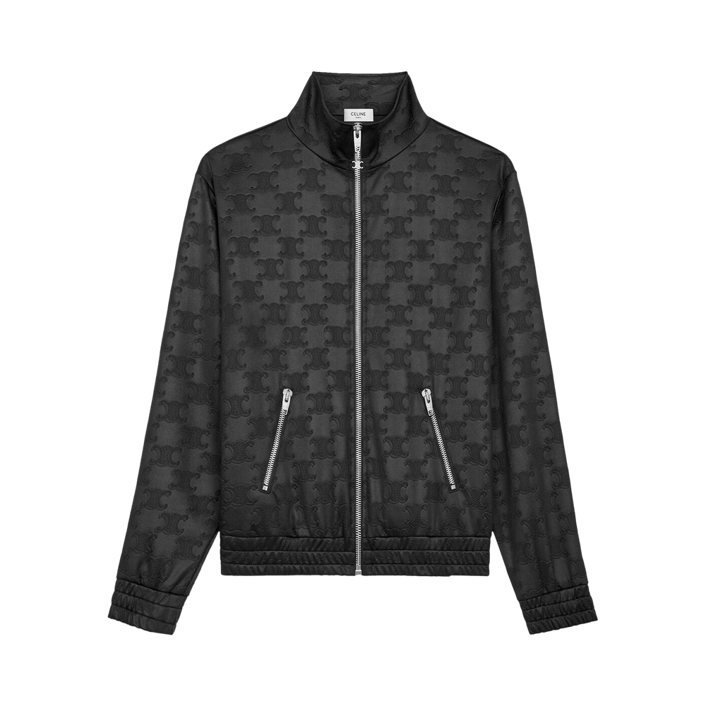 Buy CELINE Triomphe Tracksuit Jacket 'Black' - RV0L6978Z