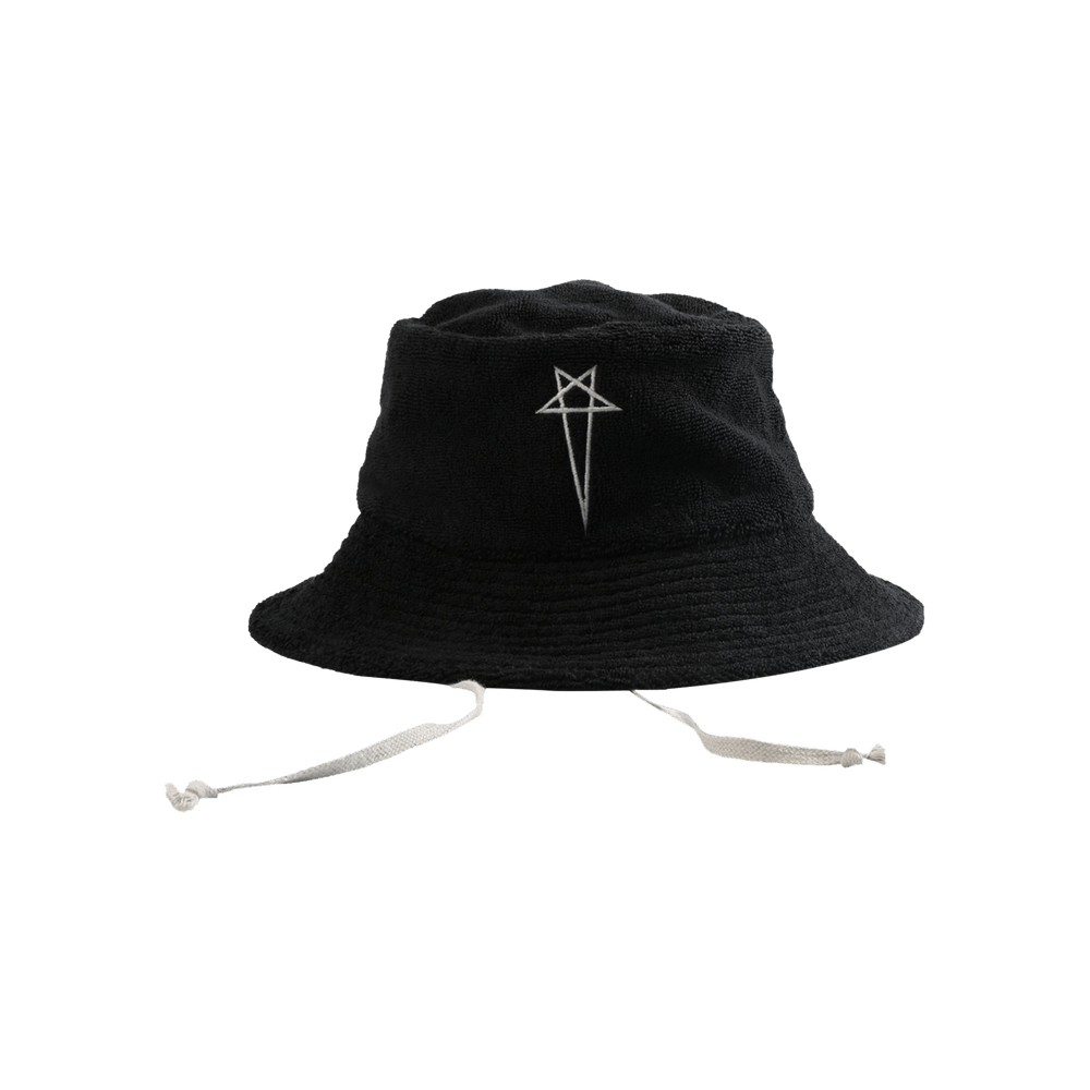 Buy Rick Owens Beach Hat 'Black/Pearl' - RH0000004 SP01 0908 | GOAT