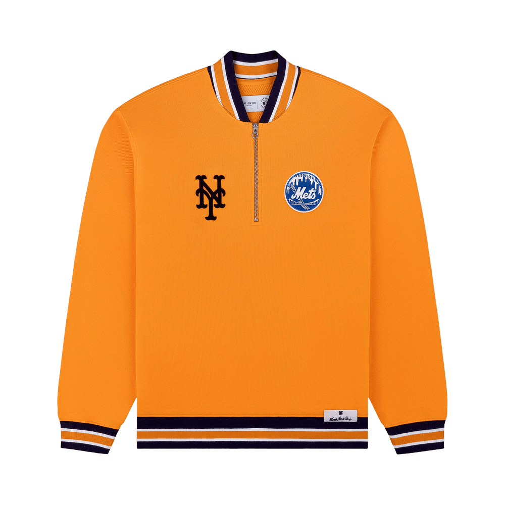 Buy Aimé Leon Dore x New York Mets Quarter Zip Pullover 'Oriole
