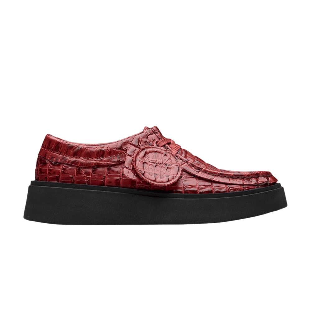 Buy Martine Rose x Clarks Wmns Torview 'Burgundy Croc' - 261 83332