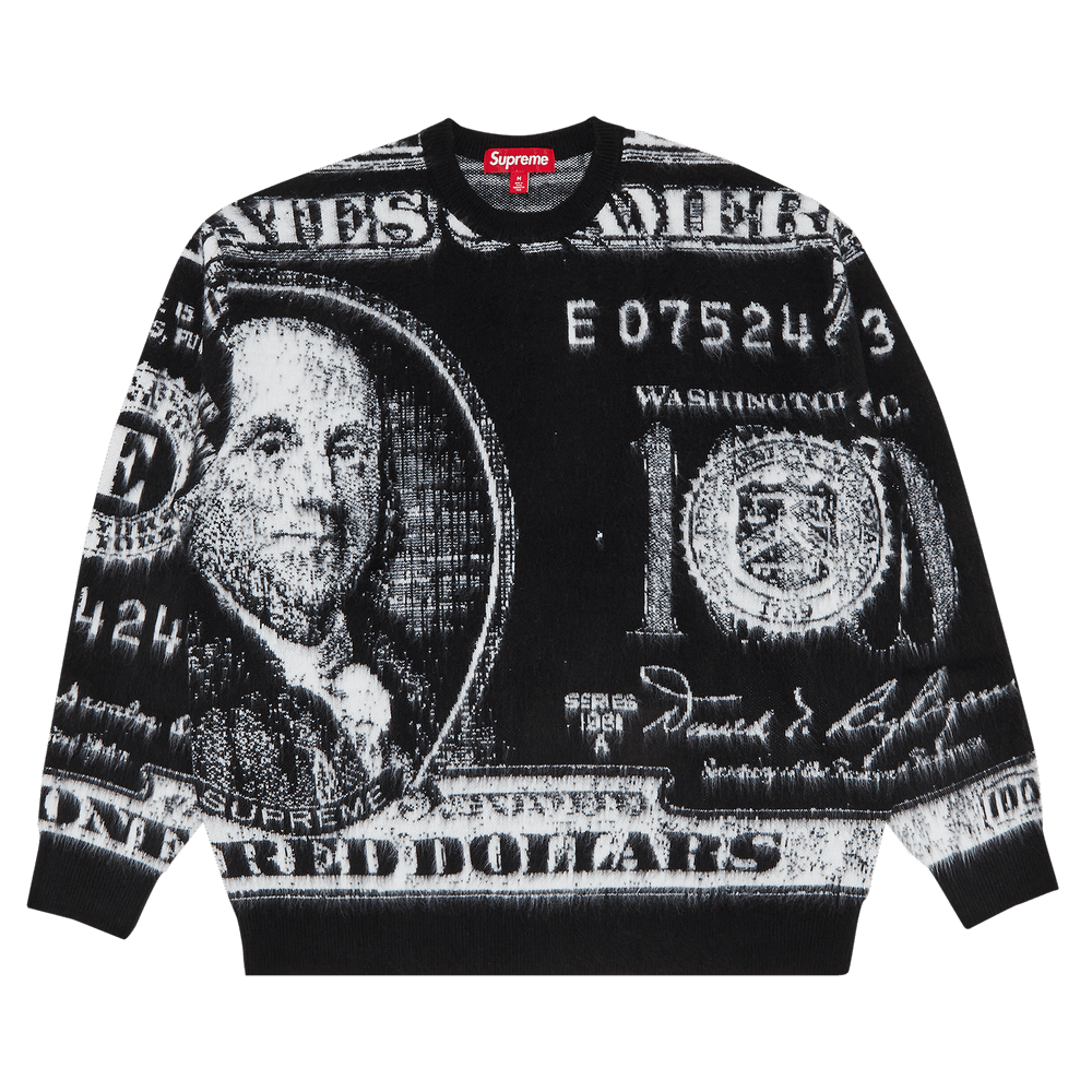 【Supreme】mobile Sweater★Black★24FW★ Supreme Snowmobile Sweater (FW24) - $218