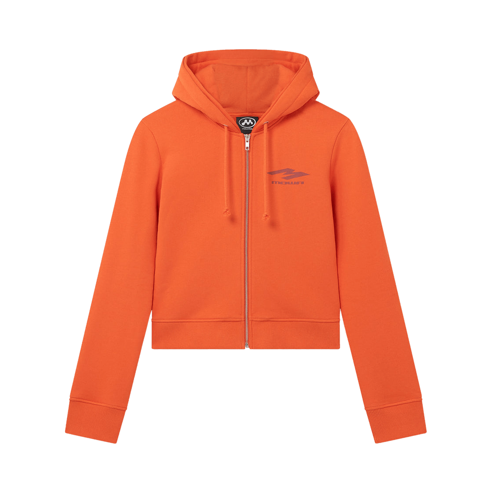 ロコマウ Mowalola Mowalola Tech Fleece Zip Up Hoodie | Grailed