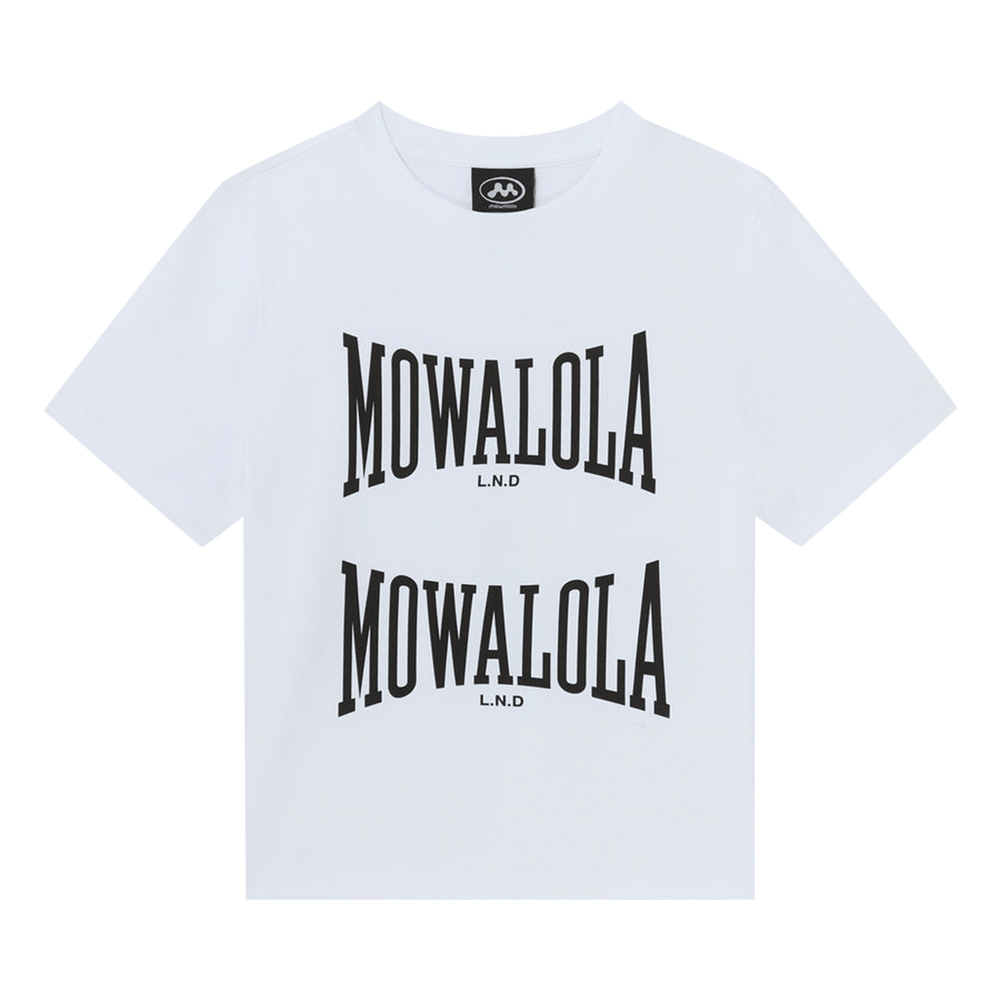 Buy Mowalola Double Sweat Tee 'White' - MOSS24TT01012377 WHIT | GOAT