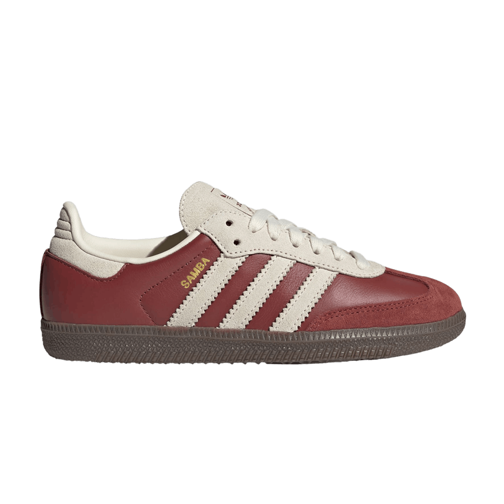 Buy Adidas Samba OG J 'Preloved Ruby Cream White' - JH7863 | GOAT