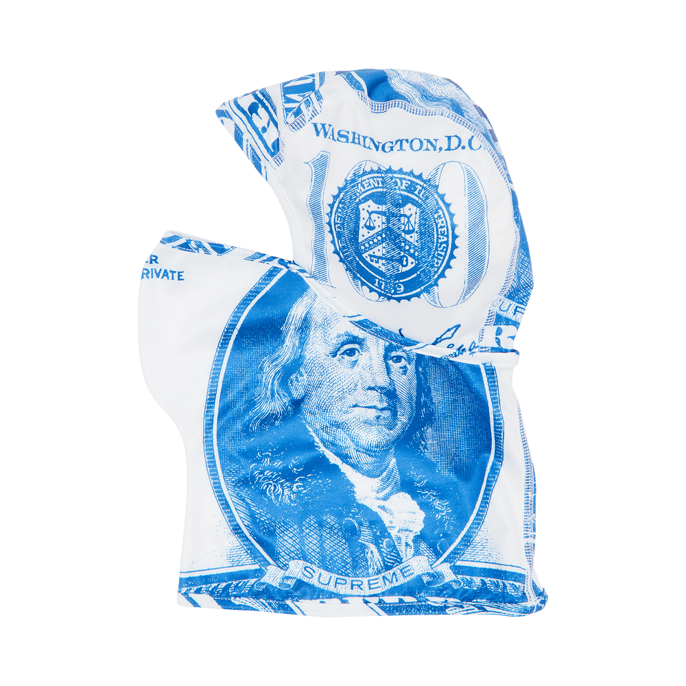 Buy Supreme Lightweight Balaclava 'White Money' - SS25H114 WHITE