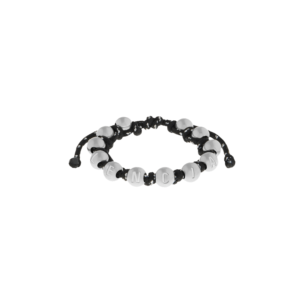 Buy Balenciaga Malibu Ball Bracelet 'Silver/Black' - 809787 TZ7VS