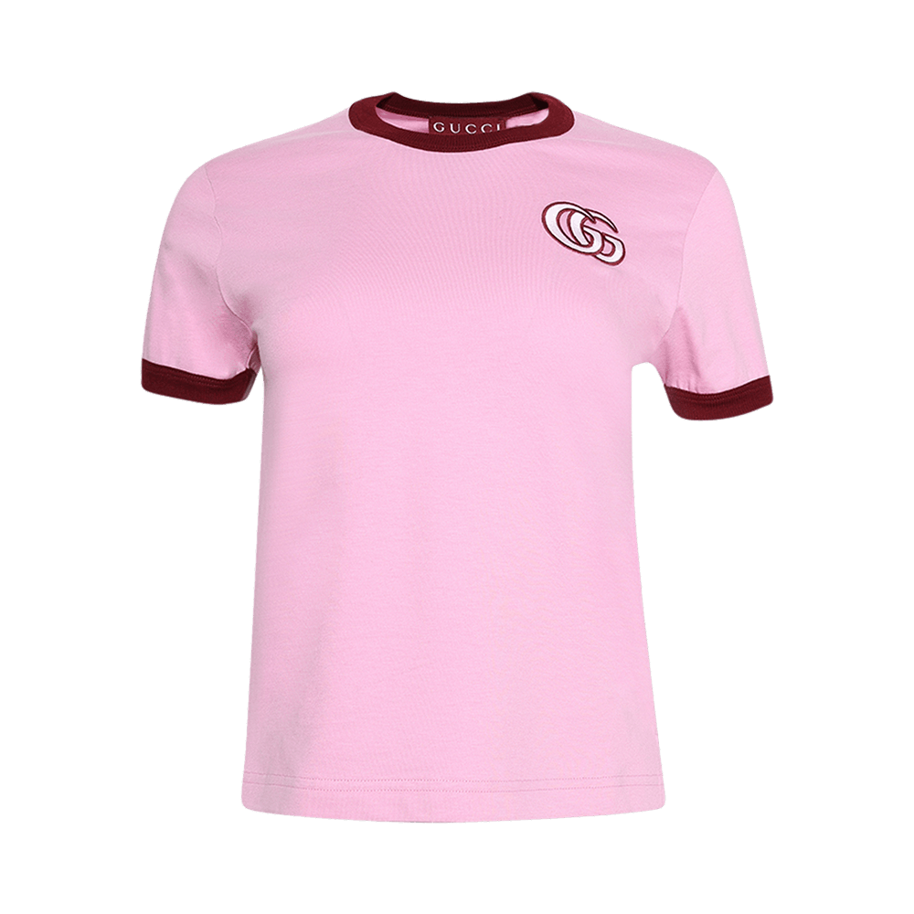 Buy Gucci Jersey T-Shirt 'Pink' - 818787 XJG5A 5658 | GOAT